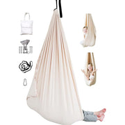 Embrace calm and development with this premium sensory compression swing