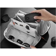 Travel Tech Organizer - Water-Resistant Gadget Case with Dividers