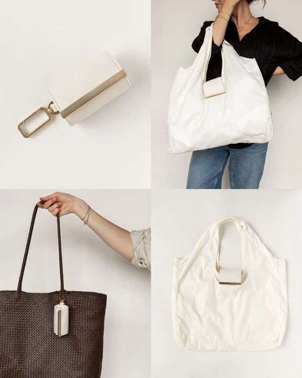 Keychain Tote Bag - Compact Expandable Shopping Bag That Fits On Your Keys