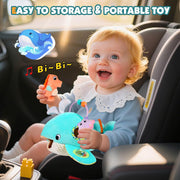 Baby Surprise Barn Toy – Plush Farm Animals with Real Sounds