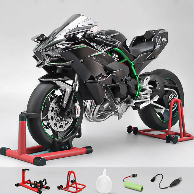 1:9 Scale Premium Alloy Motorcycle Model - High-Detail Collectible Replicat