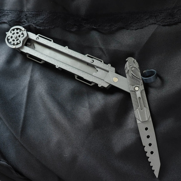 Retractable Arm Blade Prop - Premium 3D Printed Cosplay Accessory