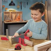 Kids Construction Play Set - Realistic Role-Play Tools with Foam Wood