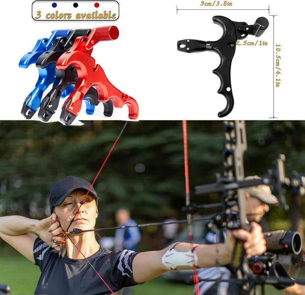 360° Rotatable Thumb Release for Compound Bows