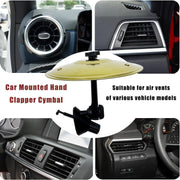 Mini Car Vent Cymbal - Musical Dashboard Accessory