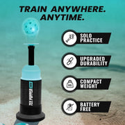 Revolutionize Your Baseball Swing: Solo Hitting Trainer with Popping Ball Action – Perfect for All Ages!(1 Popper Ball Included)