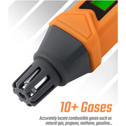 Home Gas Leak Detector - Portable Combustible Gas Sniffer with Audio/Visual Alarm for Methane