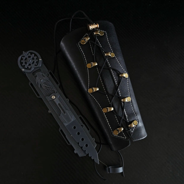Retractable Arm Blade Prop - Premium 3D Printed Cosplay Accessory