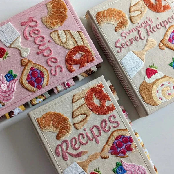 Handmade Recipe Journal for Flavorful Memories