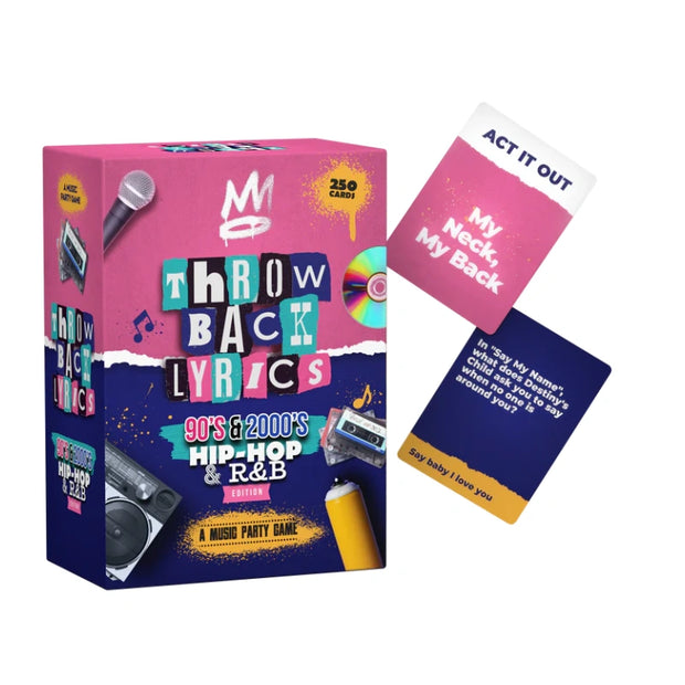 90s & 2000s Hip-Hop R&B Trivia Card Game