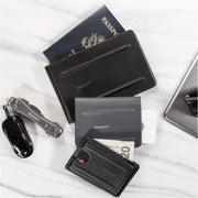 Urban Passport Wallet - Minimalist RFID-Blocking Travel Wallet