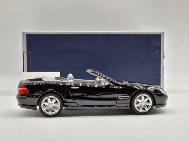 1:18 Scale SL-Class Model Car - Premium Black Die-Cast Replica