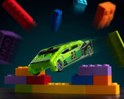 Flat-to-Fast Launcher Car - The Thinnest Transforming Toy Car!