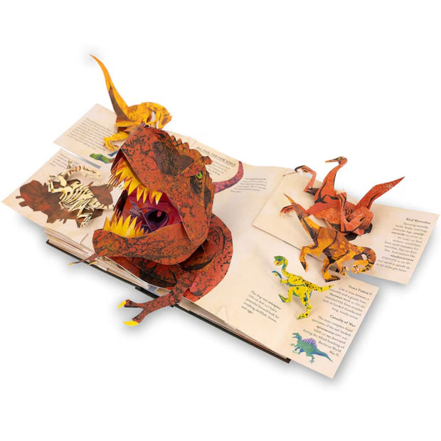 Prehistoric Dinosaur Pop-Up Book - 3D Interactive Encyclopedia for Kids