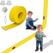 Flexible 15ft Race Track for Toy Cars – Bendable, Suction Cup Mount