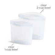 Reusable Silicone Food Storage Bags – Leak-Proof, Eco-Friendly, 2 Pack