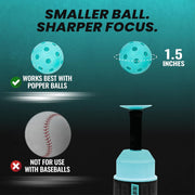 Revolutionize Your Baseball Swing: Solo Hitting Trainer with Popping Ball Action – Perfect for All Ages!(1 Popper Ball Included)