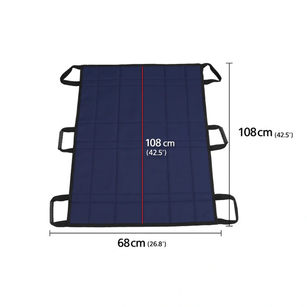 Elderly Bed Transfer Aid - Padded Support with Safety Handles