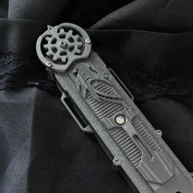 Retractable Arm Blade Prop - Premium 3D Printed Cosplay Accessory