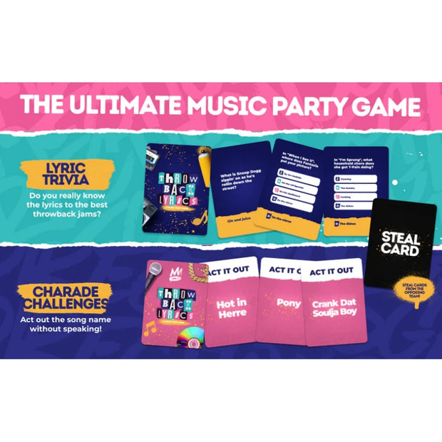 90s & 2000s Hip-Hop R&B Trivia Card Game