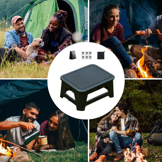 Compact Portable Toilet for Camping & Emergencies - Odor-Free & Foldable