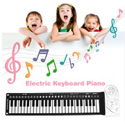 Collapsible Silicone Keyboard - Full 61 Keys Portable Piano