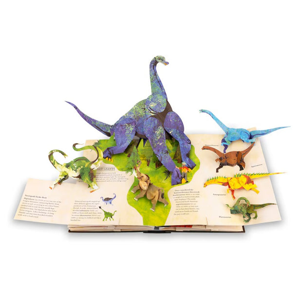 Prehistoric Dinosaur Pop-Up Book - 3D Interactive Encyclopedia for Kids
