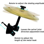 Mini Car Vent Cymbal - Musical Dashboard Accessory