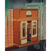 1940s Vintage Train Cabin DIY Book Nook Kit - Moving Scene