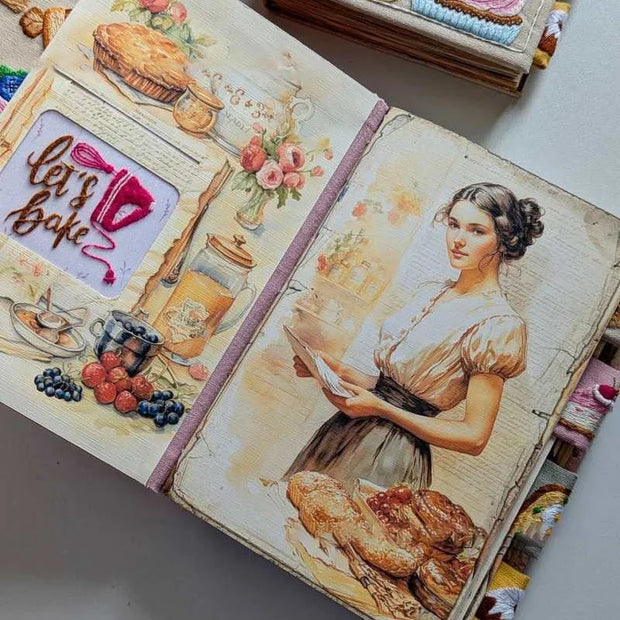 Handmade Recipe Journal for Flavorful Memories