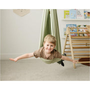 Embrace calm and development with this premium sensory compression swing
