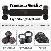 Hip Thrust Belt – Heavy-Duty Glute Training with 600 lbs Capacity