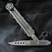 Retractable Arm Blade Prop - Premium 3D Printed Cosplay Accessory