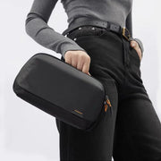 Travel Tech Organizer - Water-Resistant Gadget Case with Dividers