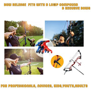 360° Rotatable Thumb Release for Compound Bows