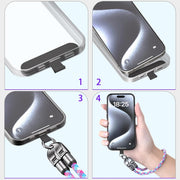 240W Bracelet Charging Cable – 2-in-1 Fast Charger & Type-C Lanyard Strap