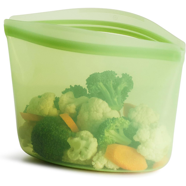 Reusable Silicone Food Storage Bags – Leak-Proof, Eco-Friendly, 2 Pack