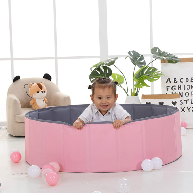 Kids Ball Pit Playpen – Foldable & Portable, No Inflation Needed