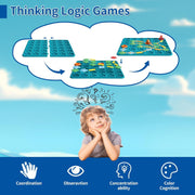 Kids Logic Puzzle Game - 200+ STEM Challenges with 4 Difficulty Levels