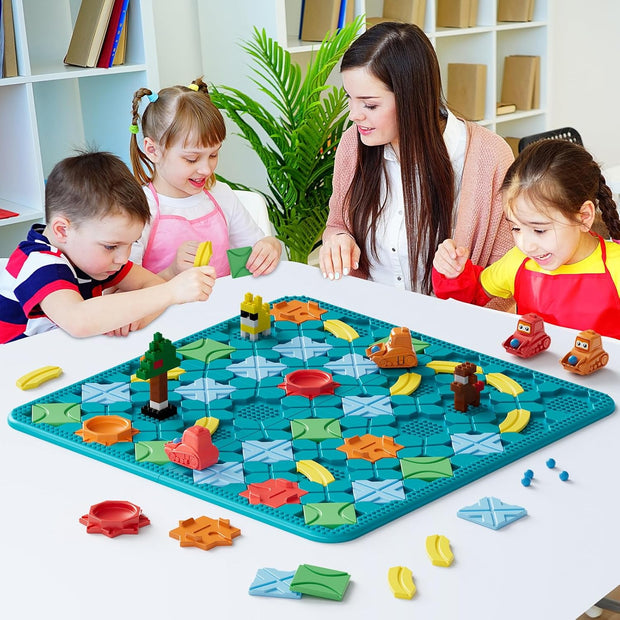 Kids Logic Puzzle Game - 200+ STEM Challenges with 4 Difficulty Levels