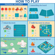 Kids Logic Puzzle Game - 200+ STEM Challenges with 4 Difficulty Levels