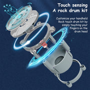 Compact Finger Drum Set - Portable Desktop Percussion Instrument with Multiple Modes