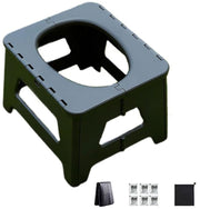 Compact Portable Toilet for Camping & Emergencies - Odor-Free & Foldable