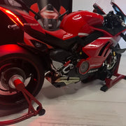 1:9 Scale Premium Alloy Motorcycle Model - Collector's Edition with Smoke Effect & Display Stand