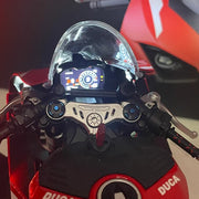1:9 Scale Premium Alloy Motorcycle Model - Collector's Edition with Smoke Effect & Display Stand