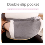Winter Plush Pet Carrier Backpack – Warm Travel Chest Bag for Small Dogs & Cats