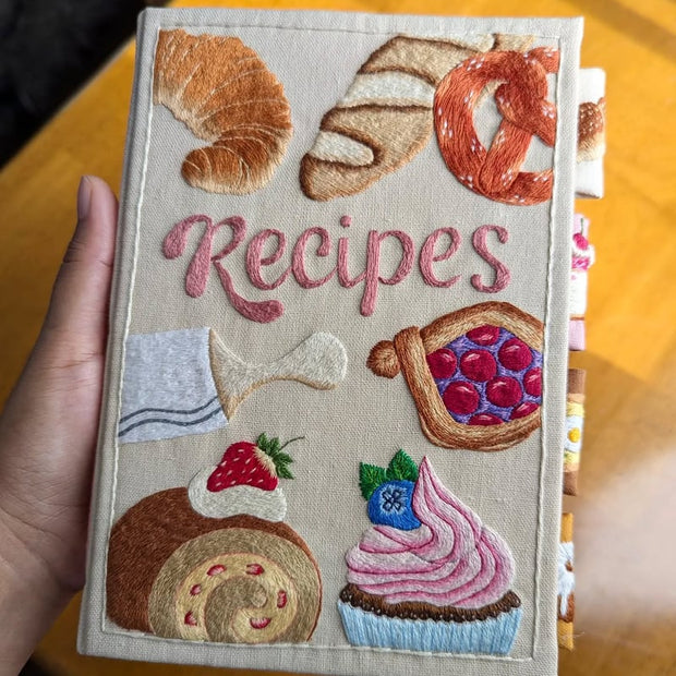 Handmade Recipe Journal for Flavorful Memories