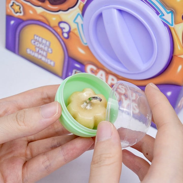 Halloween Crystal Gachapon Machine—Ghost Dogs, Bats, and Spooky Little Figurines