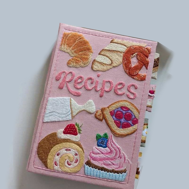 Handmade Recipe Journal for Flavorful Memories