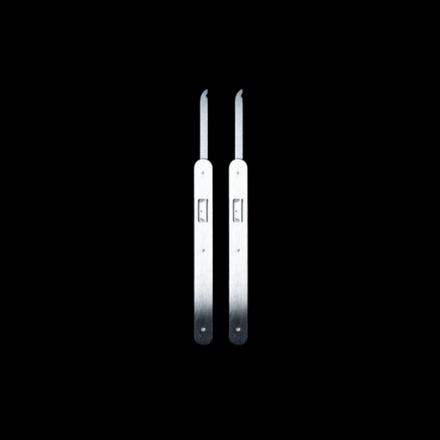 Steel Fidget Lock Pick Tool - Retractable Practice Picks with Turning Tool for Lock Sport Enthusiasts